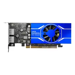 AMD Radeon Pro W6400 - Carte graphique - RDNA 2 - 4 Go GDDR6 - PCIe 4.0 x4 - 2 x DisplayPort (100-506189)_1